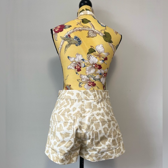 Anthropologie Maeve Gardeners Apron Romper Size 4 - Picture 6 of 16